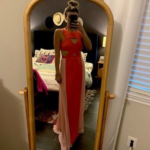 BCBG formal gown